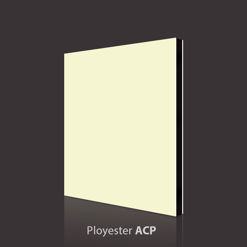 Panneau composite en aluminium PVDF blanc mat